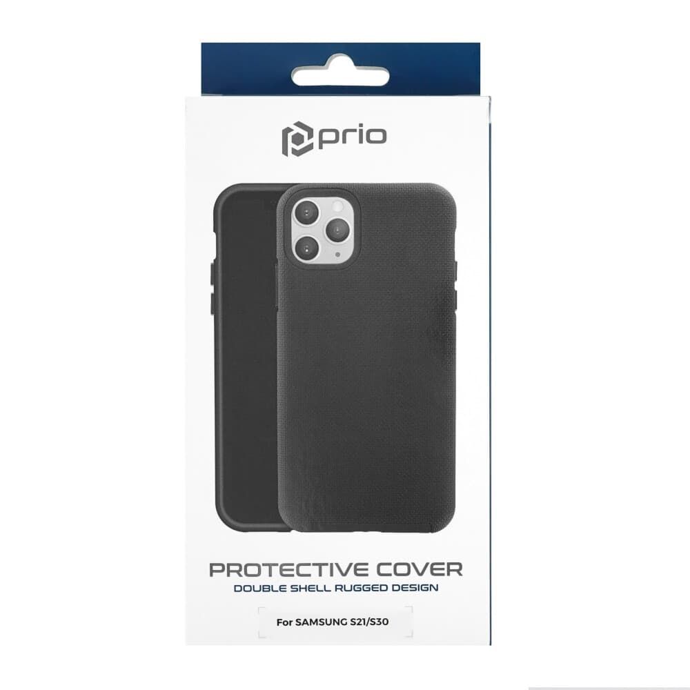 Prio Zaštitna maska za Samsung Galaxy S21 crna slika 3