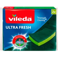 Vileda Ultra fresh spužvice Antibacterial 2 kom