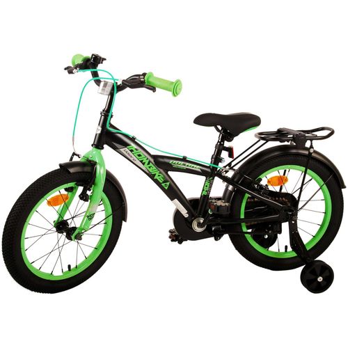 Dječji bicikl Volare Thombike 16" s dvije ručne kočnice crno-zeleni slika 14