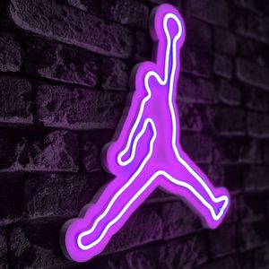 Basketball - Pink Pink Decorative Plastic Led Lighting