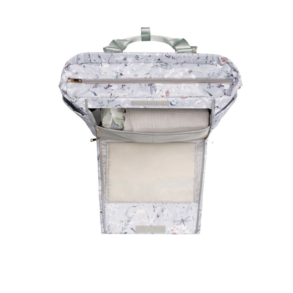 Kikka Boo Torba za mamu Florence, Dreamy Fields Grey slika 7