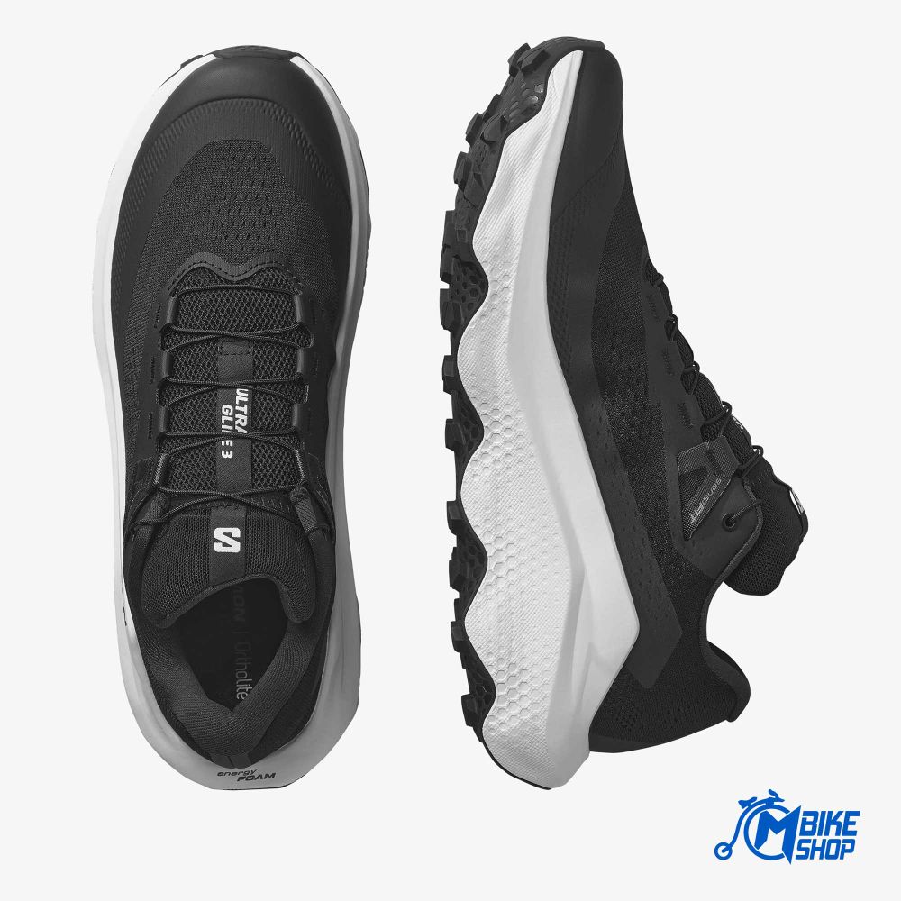 Salomon Muške patike Ultra Glide 3, Black/White/Black slika 5