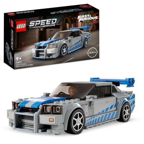 LEGO® SPEED CHAMPIONS 76917 2 Fast 2 Furious Nissan Skyline GT-R (R34) slika 1