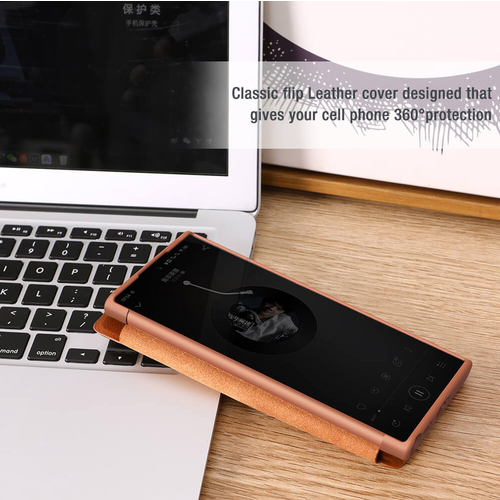 Futrola Nillkin Qin Pro Leather za Samsung S918B Galaxy S23 Ultra crvena slika 14
