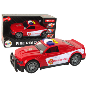 Auto vatrogasni 1:14 sa svjetlosnim i zvučnim efektima crveni