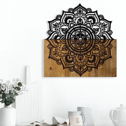 Wallity Drvena zidna dekoracija, Mandala 6 slika 2