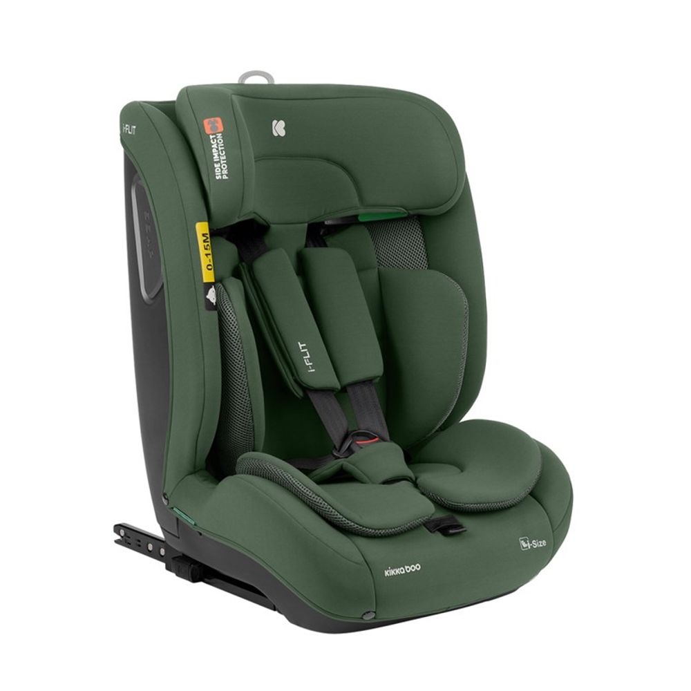 Kikka Boo Autosjedalica I-Flit i-Size 76-150cm Isofix, Army Green slika 1