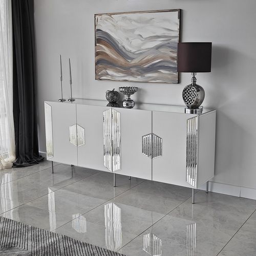 Dubai - White, Silver White
Silver Console slika 2