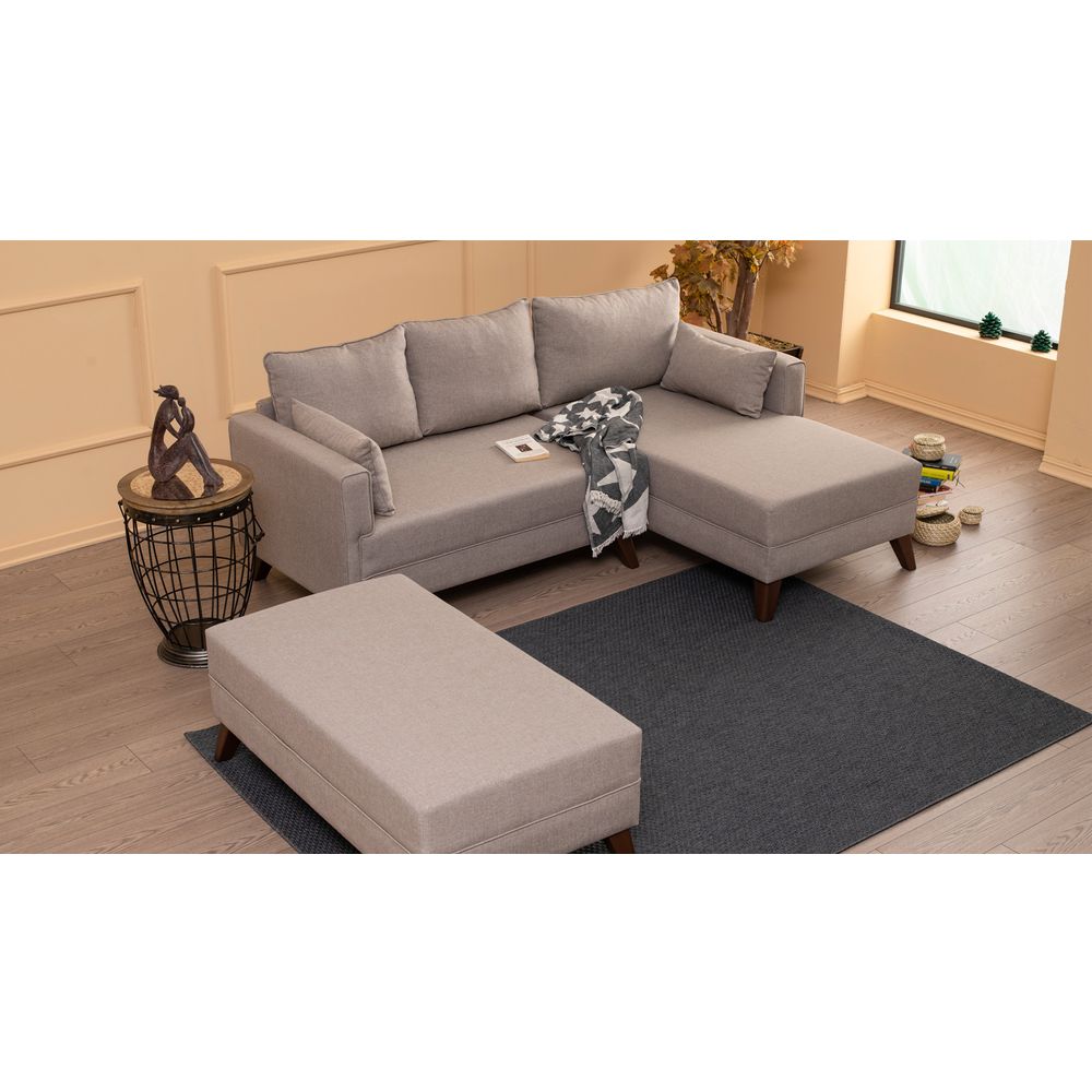 Ugaona Sofa Bella Desni Kut 2 - Krem slika 2