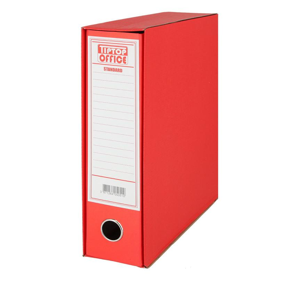 TipTop Office Registrator Standard A4, 7.5cm, crveno slika 1