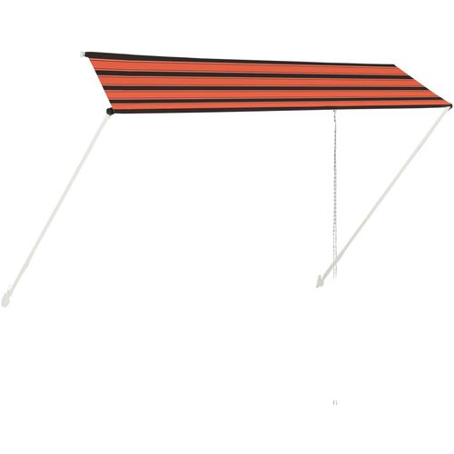 Tenda na uvlačenje 350 x 150 cm narančasto-smeđa slika 1