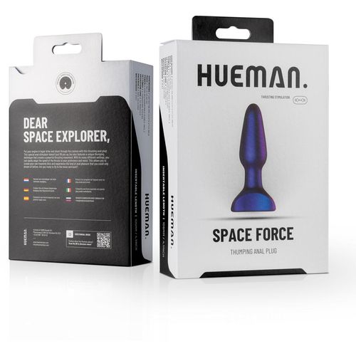 Vibracijski analni čep Hueman Space Force slika 11