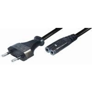 Transmedia Power Cable Euro Plug 3m