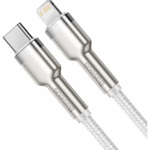 USB-C kabel za Lightning Baseus Cafule PD 20W 2m (bijeli) slika 2