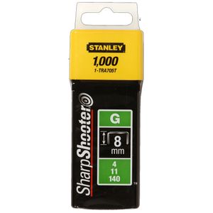 Stanley Klamerice Tip G /1000kom - 8mm 1-TRA705T