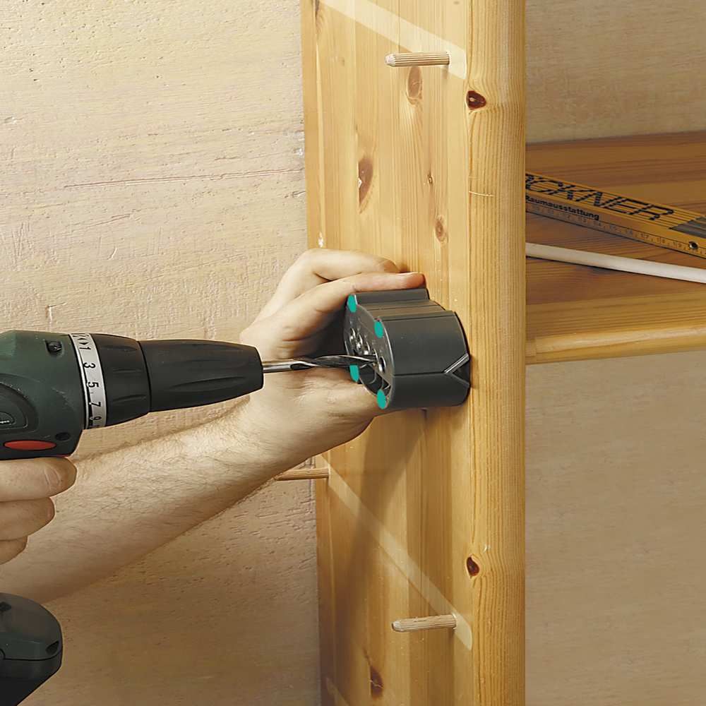 Wolfcraft Šablon Za Bušenje Accumobil fi 4, 5, 6, 8, 10 mm - 4685000 slika 3