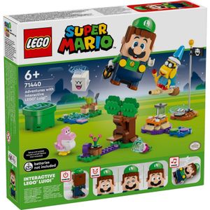 Lego Super Mario Adventures With Interactive Legoluigi