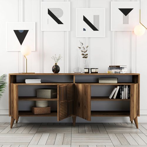 Milan - Walnut Walnut Console slika 3