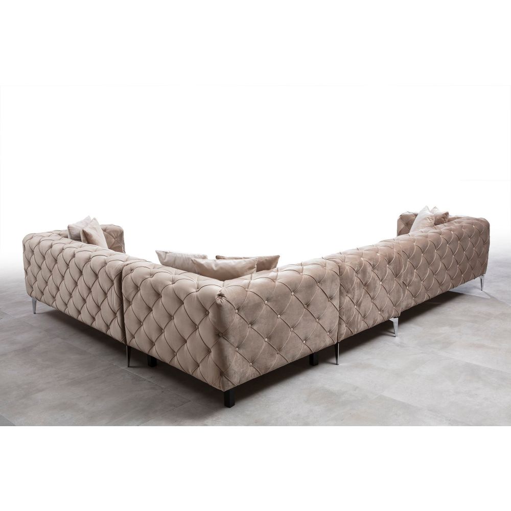 Como Kutna Sofa Desna - Bež slika 5