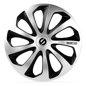 Ratkape Sparco Sicilia CS5 Črna Srebrna 15" (4 uds)