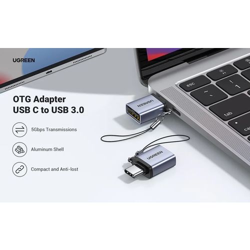 UGREEN USB-C na USB-A 3.0 OTG adapter s kabelom slika 3