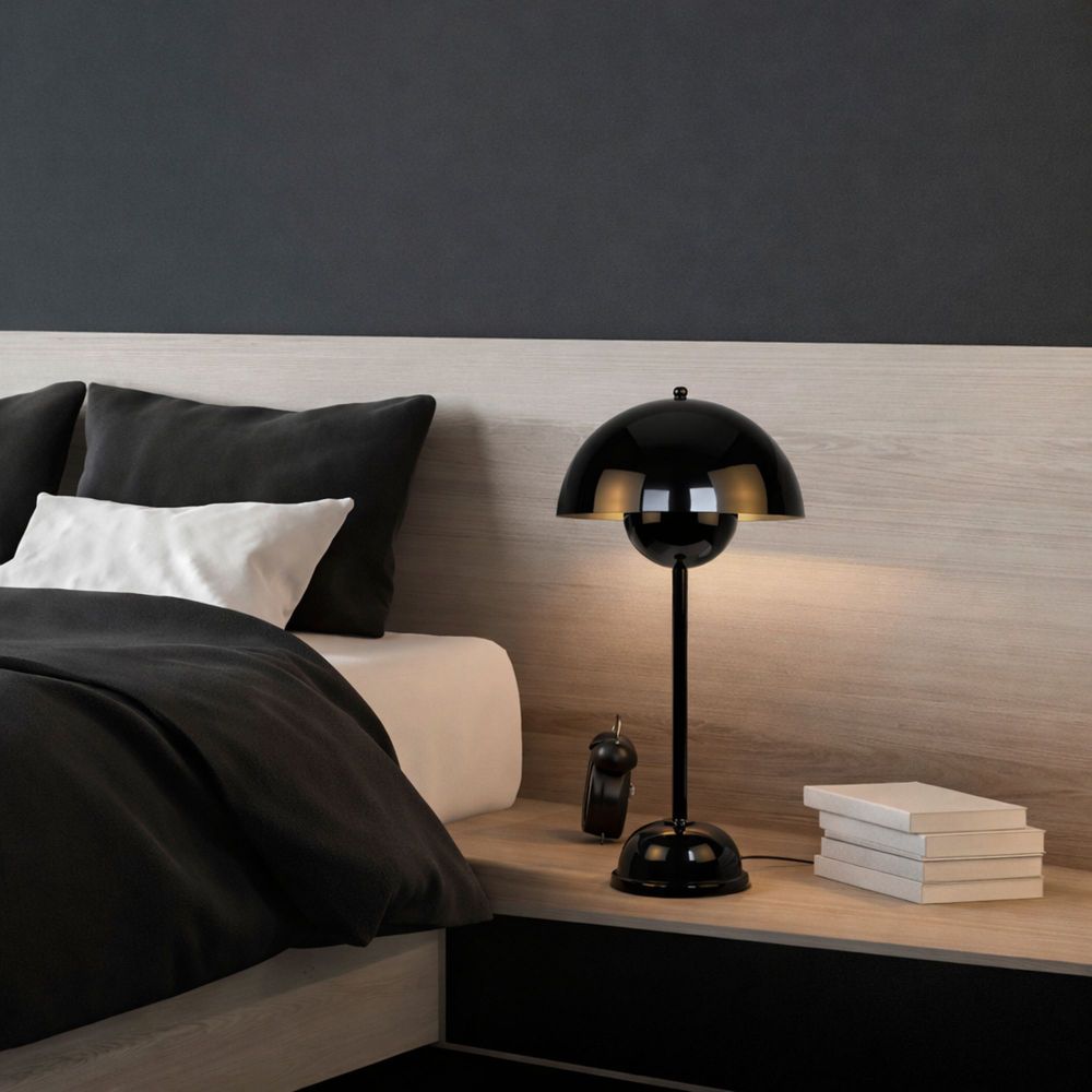 Stolna Lampa Eylul - 15681 - L, Boja: Crna slika 3
