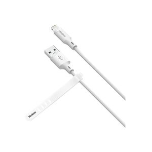 Yenkee USB kabal YCU 615 WH SILIC MFi - USB A /1,5m