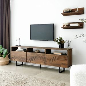 Onda - Walnut Walnut TV Unit