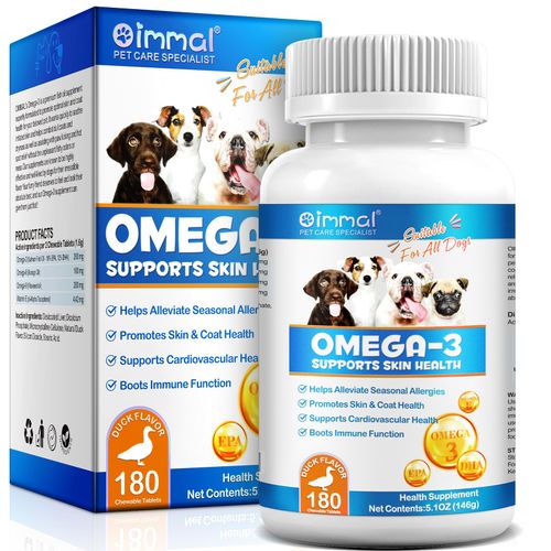 Oimmal Omega 3 Healthy Skin and Coat 180 tableta slika 1