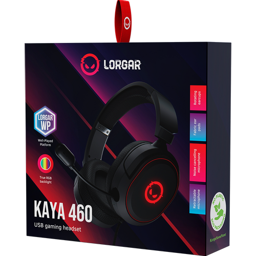 LORGAR Kaya 460, USB Gaming headset with microphone, CM108B slika 6