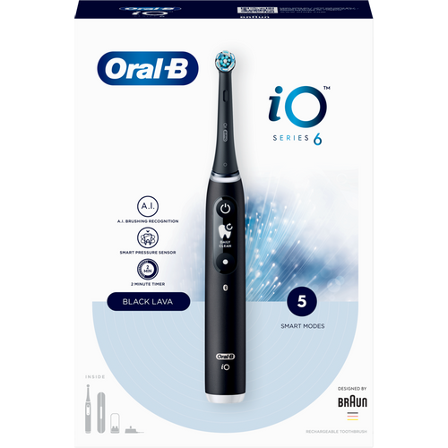 Oral-B Električna četkica za zube iO Series 6 Black Lava slika 2