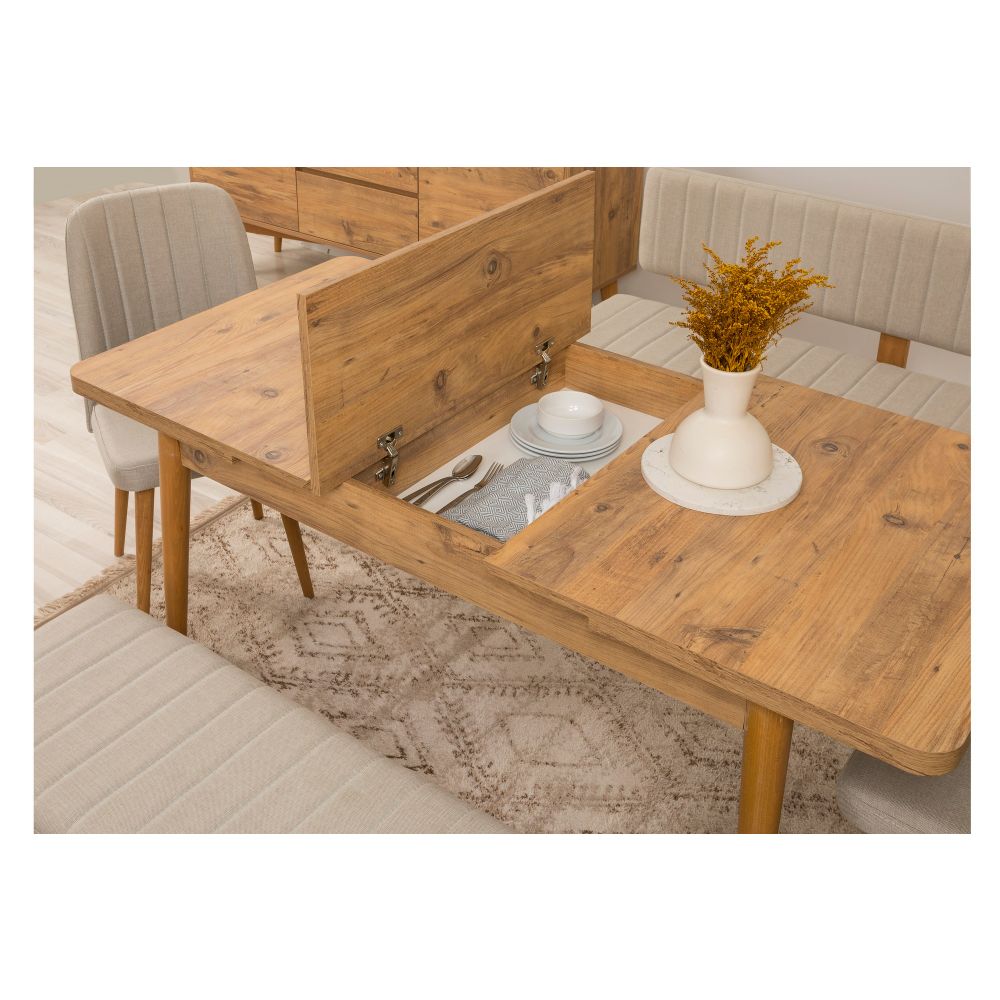 Vina 02 1005 - Set za Trpezariju od Atlantic Pine (5 Komada) slika 4