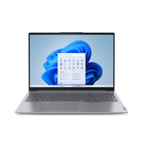 Lenovo Think 21MW0018YA ThinkBook 16 G7 ARP Ryzen 5 7535HS 6C/12T, 1x 16GB DDR5, SSD 512GB PCIe 2242, 16" WUXGA (1920x1200) IPS AG 300n, Radeon 660M, GLAN, WLAN, BT, KybSR BL, SD, HDMI, 2x USB 3.2 G1, 2x USB-C, FPR, Cam FHD+IR, 45Wh, 2W x2 Dolby, AL top, 1.7kg, no OS, 3YW slika 1