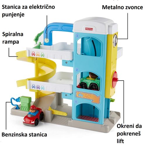 Fisher-Price Garaža sa liftom slika 2