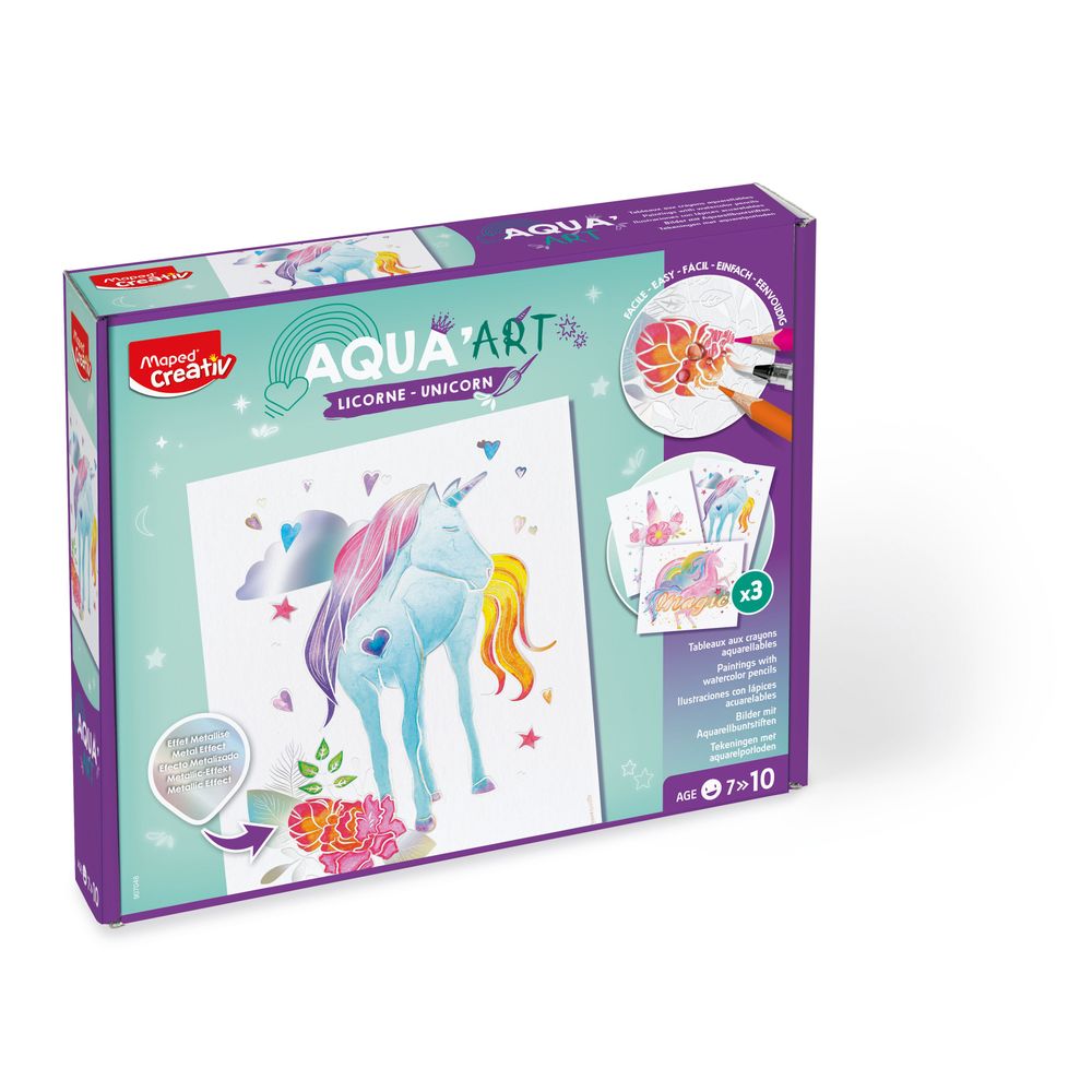 Maped Creativ Kreativni set Aquarell za bojenje UNICORNS  slika 3