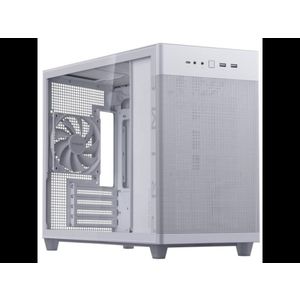 ASUS Prime AP201 Case TG White Micro ATX