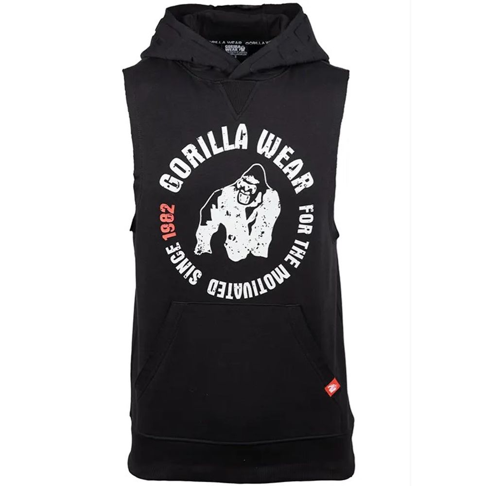 Gorilla Wear MARSHALL Majica bez rukava, Crna slika 6