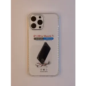 Maska za iPhone 13 Pro Max transparent sa ojačanim ivicama