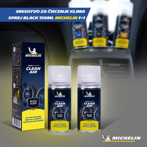 Michelin sredstvo za čišćenje klime sprej Black - set 2 komada (2x150ml) slika 1