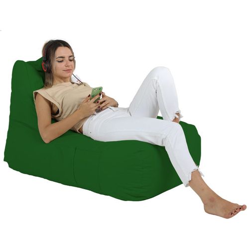 Atelier Del Sofa Vreća za sjedenje, Trendy Comfort Bed Pouf - Green slika 4