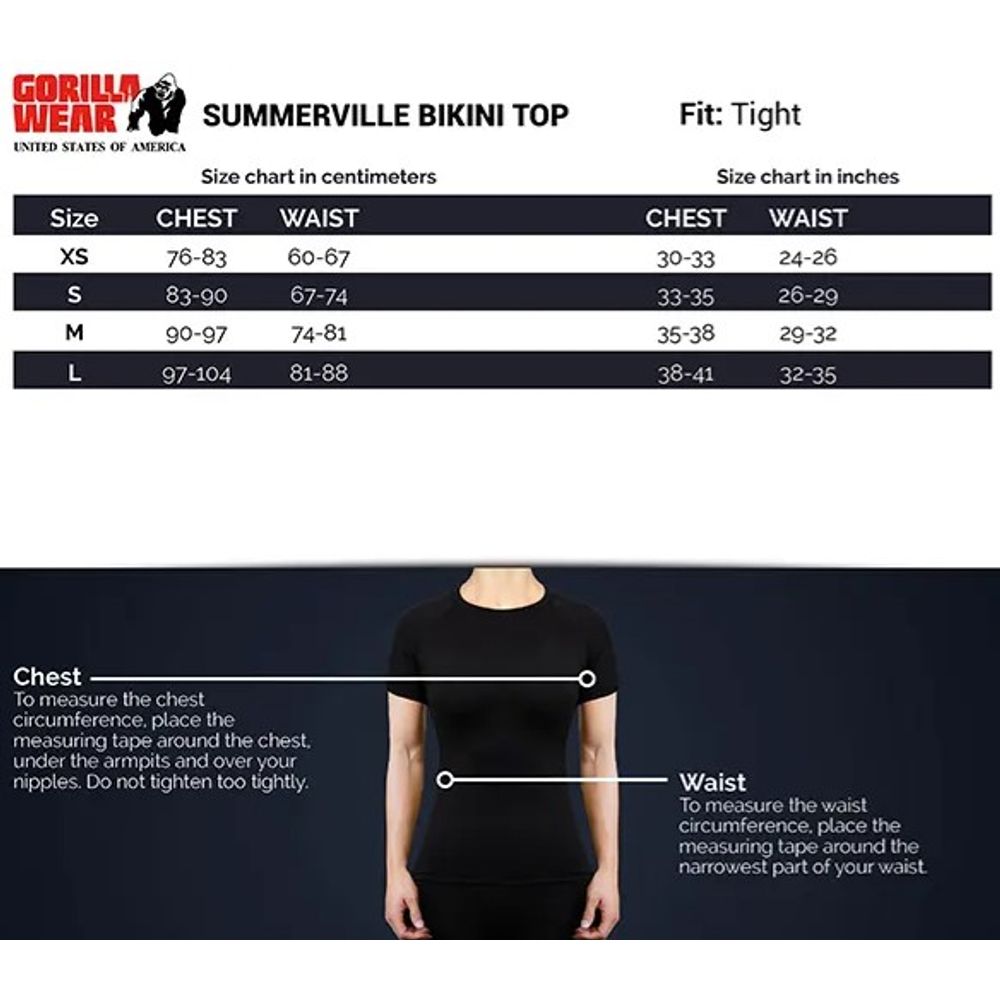 Gorilla Wear SUMMERVILLE Bikini Top, Lila slika 6