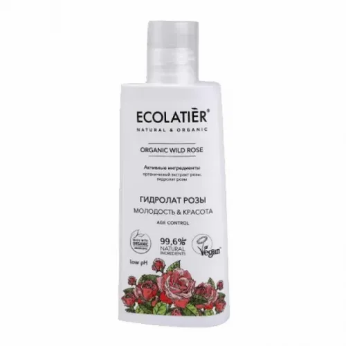 ECOLATIER Green Face tonik za lice sa eteričnim uljima divlje ruže i vitaminom E 150ml slika 1