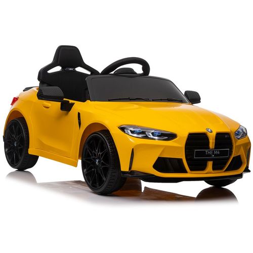 Licencirani auto na akumulator BMW M4 - žuti slika 1