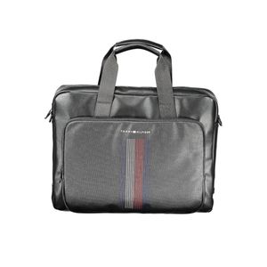 TOMMY HILFIGER MEN'S BRIEFCASE BLACK