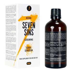 Afrodizijak za parove Seven Sins - Screaming, 100 ml