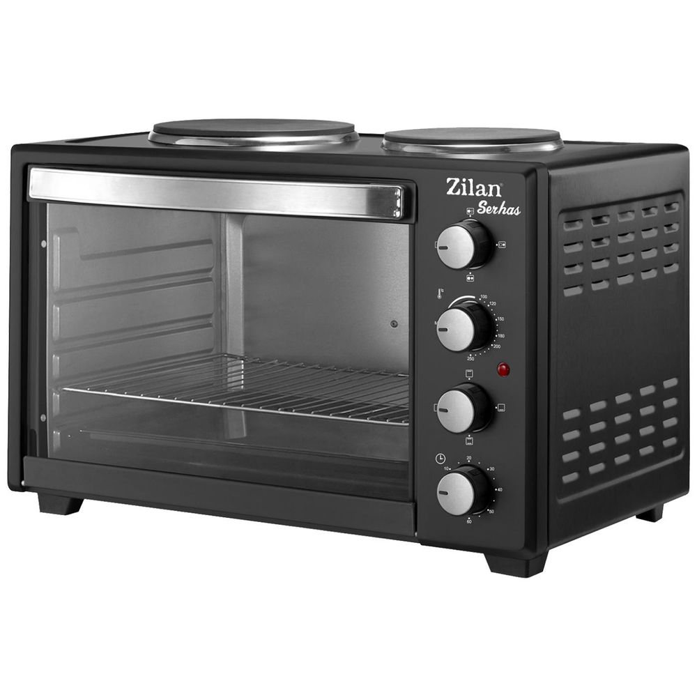 Zilan Mini pećnica, 2 grijače ploče, 45 l, 3200 W, crna - ZLN2935 slika 1