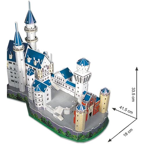 Cubicfun 3D puzle dvorac Neuschwanstein slika 2