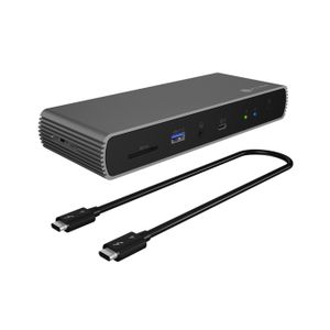 Icybox IB-DK8801-TB4 Thunderbolt 4 Docking Stanica s PD100W Napajanjem