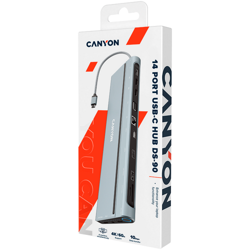 Canyon 14 u 1 USB-C Hub DS-90 slika 5