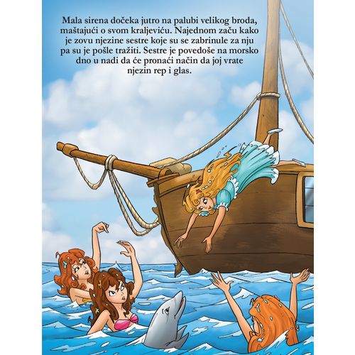 Mala Sirena, bajka  H. C. Andersen - iz serijala malih slikovnica slika 2